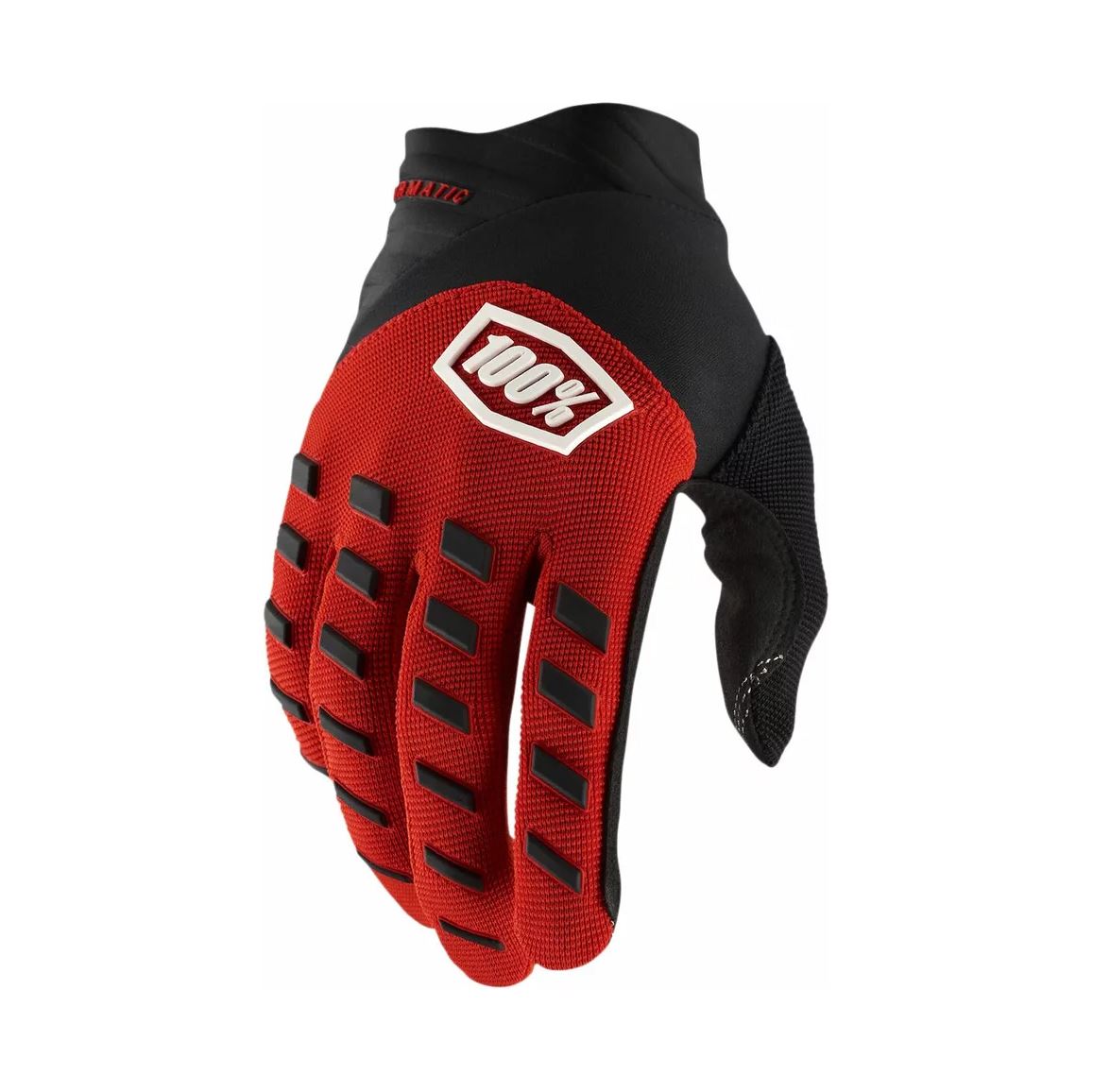 100% MX Gloves Airmatic Red Black